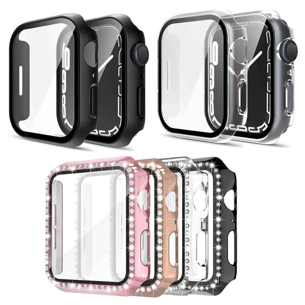 For Apple Watch 11 /10 42MM 46MM Hard Case iWatch Gel Case With Built-In Screen Protector For Apple Watch 11 /10 42MM 46MM Hard Case iWatch Gel Case With Built-In Screen Protector